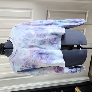 Custom tie dyed sweatshirt